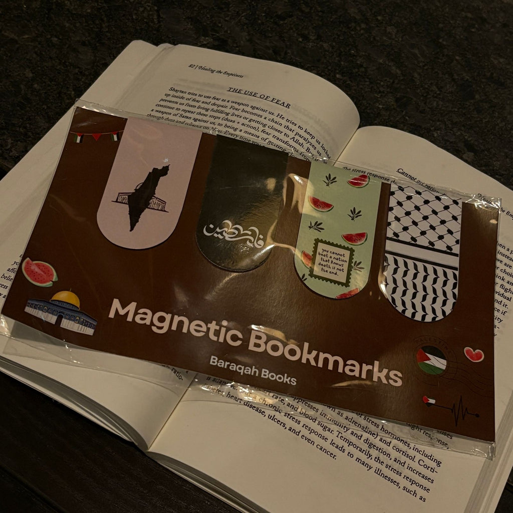 Magnetic bookmarks: Palestine themed