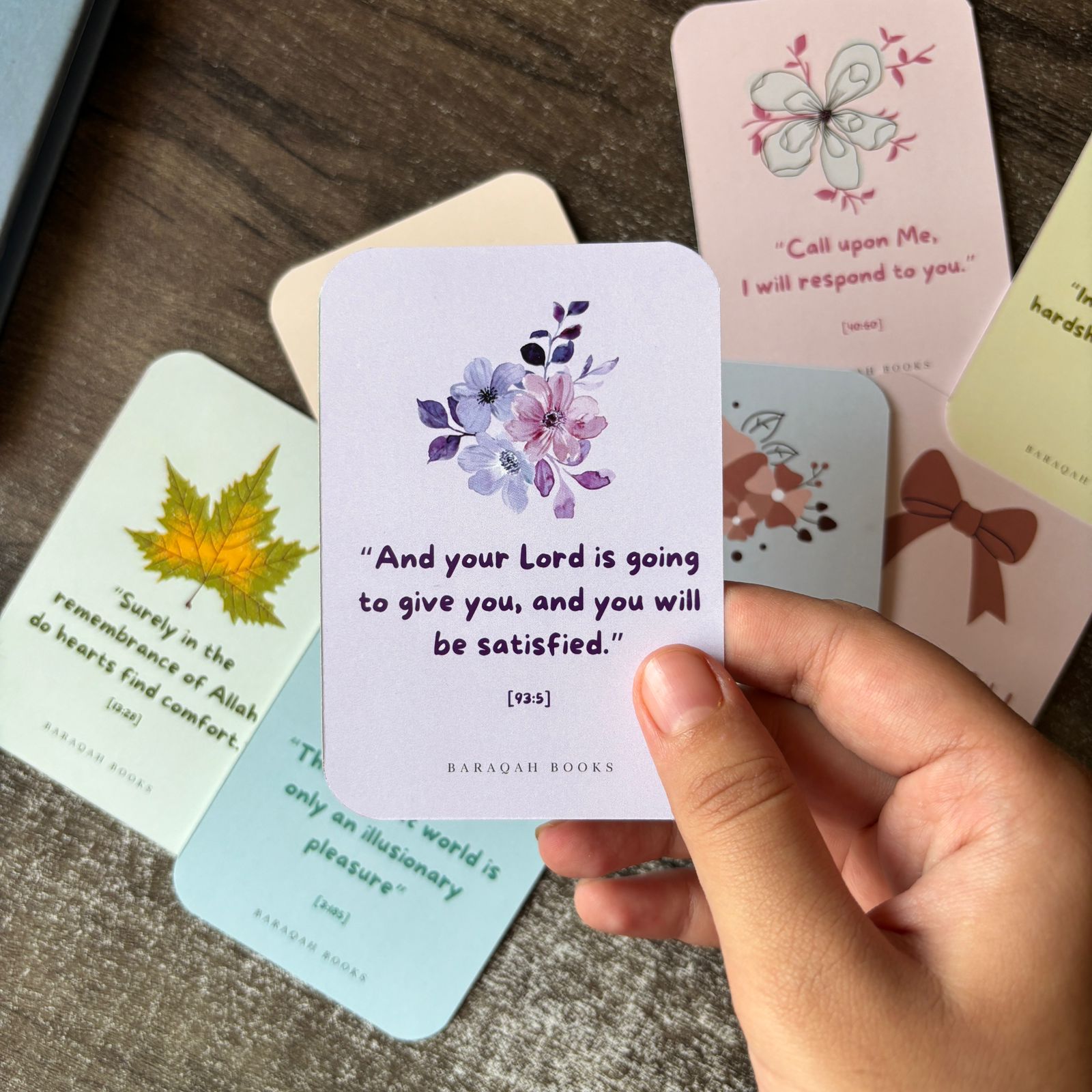 Quran Ayah Affirmation Flashcards 